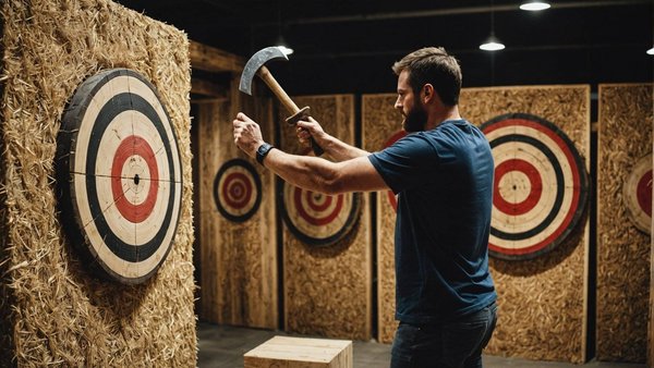 Découvrez l'expérience unique du lancer de haches à tarbes